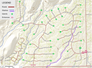 Areas managed by FCHOA Landscape Committee.